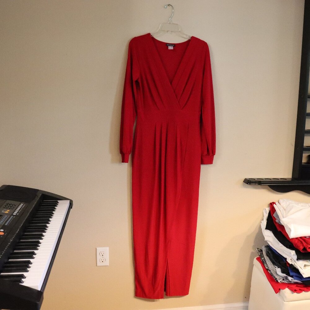 New Venus Red Maxi Dress Size S